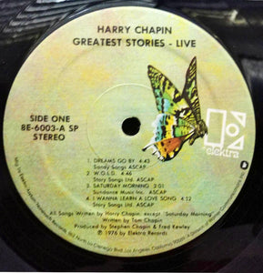 Harry Chapin : Greatest Stories - Live (2xLP, RE, Spe)