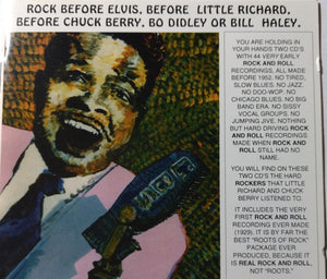 Various : Rock Before Elvis, Before LIttle Richard, Before Chuck Berry, Bo Didley or Bill Haley (2xCD, Comp)
