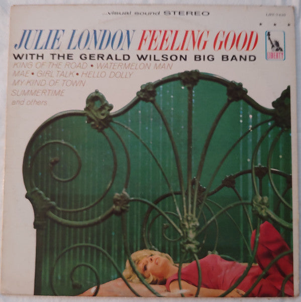 Julie London With The Gerald Wilson Big Band : Feeling Good (LP, Album)
