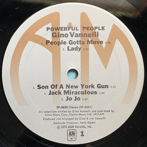 Gino Vannelli : Powerful People (LP, Album, Pit)