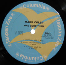 Laden Sie das Bild in den Galerie-Viewer, Mark Colby : One Good Turn (LP, Album, Ter)
