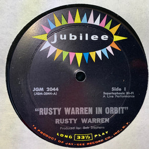 Rusty Warren : Rusty Warren In Orbit (LP, Album, Mono, Mon)