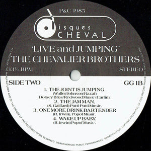 The Chevalier Brothers : Live And Jumping (LP)
