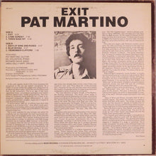 Laden Sie das Bild in den Galerie-Viewer, Pat Martino : Exit (LP, Album, PRC)
