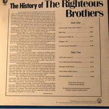Laden Sie das Bild in den Galerie-Viewer, The Righteous Brothers : The History Of The Righteous Brothers (LP, Comp)
