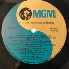 Charger l&#39;image dans la galerie, The Righteous Brothers : The History Of The Righteous Brothers (LP, Comp)
