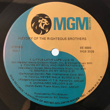 Laden Sie das Bild in den Galerie-Viewer, The Righteous Brothers : The History Of The Righteous Brothers (LP, Comp)
