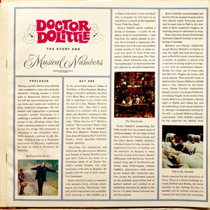 Leslie Bricusse : Doctor Dolittle Original Motion Picture Soundtrack (LP, Gat)