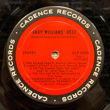 Laden Sie das Bild in den Galerie-Viewer, Andy Williams : Andy Williams&#39; Best (LP, Comp, Ind)

