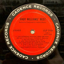 Charger l&#39;image dans la galerie, Andy Williams : Andy Williams&#39; Best (LP, Comp, Ind)
