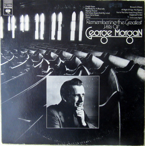 George Morgan (2) : Remembering The Greatest Hits Of (LP, Comp)