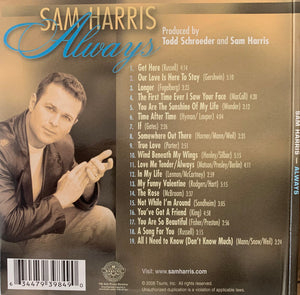Sam Harris (2) : Always (CD, Album, RE)
