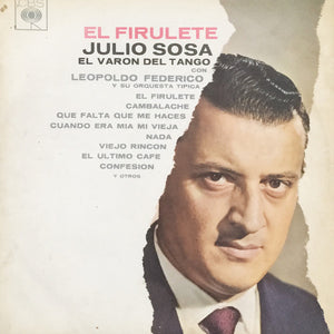 Julio Sosa, Leopoldo Federico Y Su Orquesta Típica : El Firulete (LP, Album, RE)