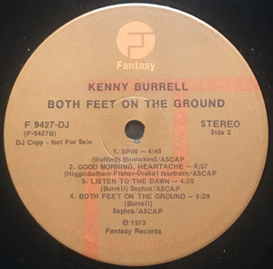 Kenny Burrell : Both Feet On The Ground (LP, Album, DJ )