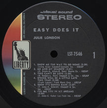 Charger l&#39;image dans la galerie, Julie London : Easy Does It (LP)
