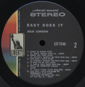 Julie London : Easy Does It (LP)