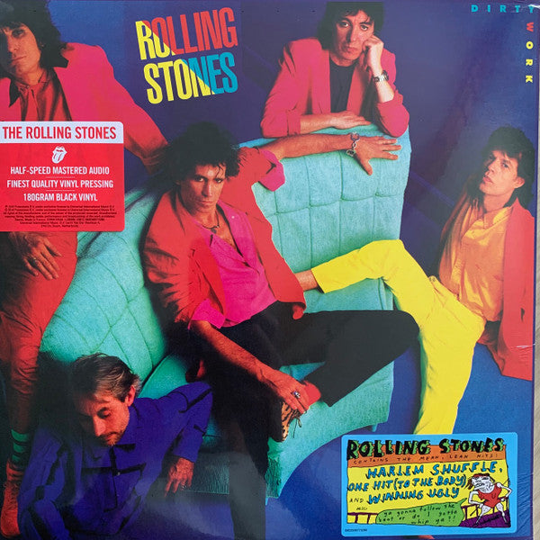 Rolling Stones* : Dirty Work (LP, Album, RE, RM, Hal)
