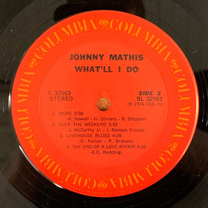 Johnny Mathis : What'll I Do (LP, Comp, Pit)