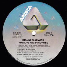 Laden Sie das Bild in den Galerie-Viewer, Dionne Warwick : Hot ! Live And Otherwise (2xLP, Album, Gat)
