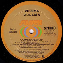 Laden Sie das Bild in den Galerie-Viewer, Zulema : Zulema (LP, Album, Gat)
