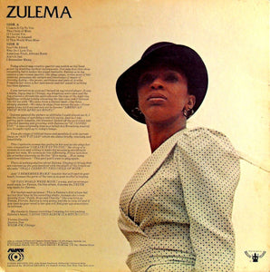 Zulema : Zulema (LP, Album, Gat)