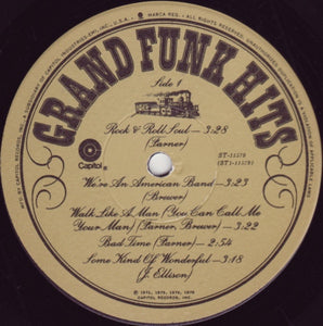 Grand Funk* : Grand Funk Hits (LP, Comp, Win)