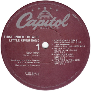 Little River Band : First Under The Wire (LP, Album, Los)