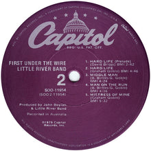 Laden Sie das Bild in den Galerie-Viewer, Little River Band : First Under The Wire (LP, Album, Los)
