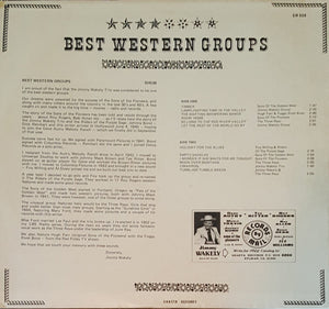 Various : Best Western Groups (LP, Comp, Mono)