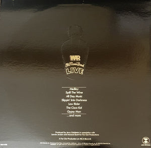 War : The Music Band Live (LP, Album, Emb)