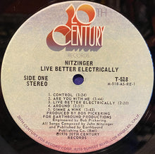 Load image into Gallery viewer, Nitzinger* : Live Better Electrically (LP, Album, Ter)
