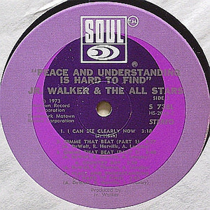 Jr. Walker & The All Stars* : Peace & Understanding Is Hard To Find (LP, Album)