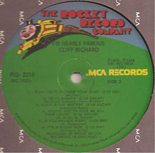Load image into Gallery viewer, Cliff Richard : I&#39;m Nearly Famous (LP, Album, Glo)
