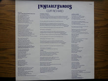 Laden Sie das Bild in den Galerie-Viewer, Cliff Richard : I&#39;m Nearly Famous (LP, Album, Glo)
