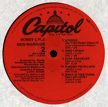 Load image into Gallery viewer, Bobby Lyle : New Warrior (LP, Album)
