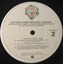 Charger l&#39;image dans la galerie, Michael Franks : One Bad Habit (LP, Album, Jac)
