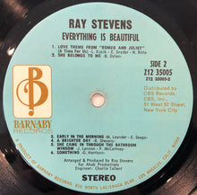 Laden Sie das Bild in den Galerie-Viewer, Ray Stevens : Everything Is Beautiful (LP, Album, San)
