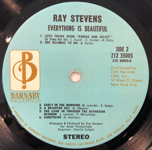 Ray Stevens : Everything Is Beautiful (LP, Album, San)