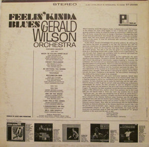 Gerald Wilson Orchestra : Feelin' Kinda Blues (LP, Album)