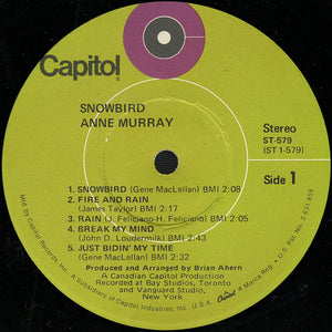 Anne Murray : Snowbird (LP, Comp)
