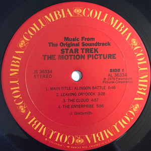 Jerry Goldsmith : Star Trek: The Motion Picture (LP, Album, Ter)