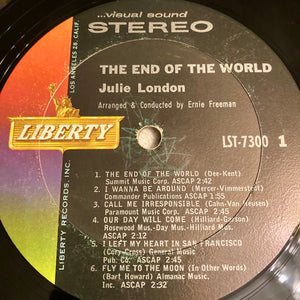 Julie London : The End Of The World (LP, Album)