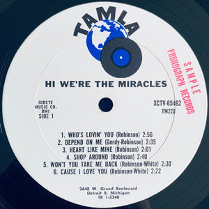 The Miracles : Hi We're The Miracles (LP, Album, Mono, Lam)