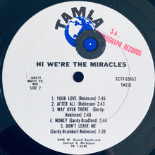 Laden Sie das Bild in den Galerie-Viewer, The Miracles : Hi We&#39;re The Miracles (LP, Album, Mono, Lam)
