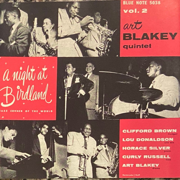 Art Blakey Quintet : A Night At Birdland, Volume Two (CD, Album, Mono, RE, RM)