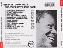 Charger l&#39;image dans la galerie, Oscar Peterson : Oscar Peterson Plays The Cole Porter Songbook (CD, Album, RE, RM)

