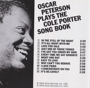 Oscar Peterson : Oscar Peterson Plays The Cole Porter Songbook (CD, Album, RE, RM)