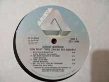 Load image into Gallery viewer, Dionne Warwick : How Many Times Can We Say Goodbye (LP, Album)

