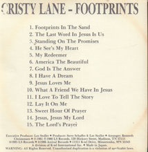 Load image into Gallery viewer, Cristy Lane : Footprints (CD, Album)
