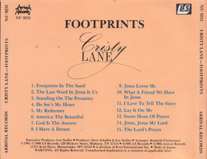 Cristy Lane : Footprints (CD, Album)